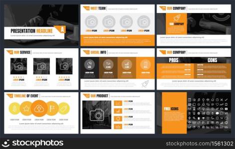 Infographics presentations templates Background Vector background for banner, poster, flyer