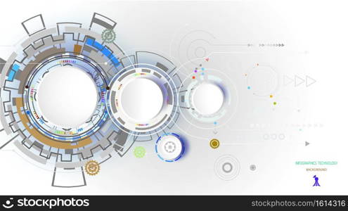 Infographics timeline technology hi-tech digital and engineering background can be used for your business,book cover, layout, template, banner,diagram, Infographic presentation, Vector illustration