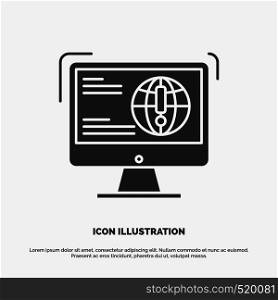 information, content, development, website, web Icon. glyph vector gray symbol for UI and UX, website or mobile application. Vector EPS10 Abstract Template background