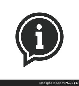 Information icon vector design Illustration