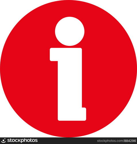 Information sign icon design