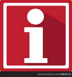 Information sign icon design