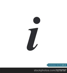 Information Sign, UI / UX Icon Vector Symbol Illustration Design