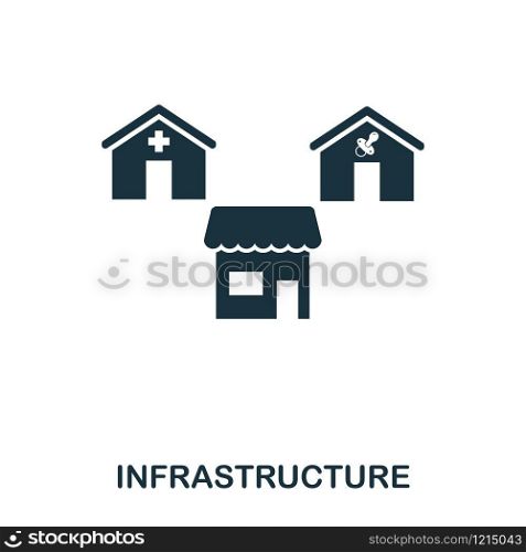 Infrastructure creative icon. Simple element illustration. Infrastructure concept symbol design from real estate collection. Can be used for web, mobile and print. web design, apps, software, print. Infrastructure creative icon. Simple element illustration. Infrastructure concept symbol design from real estate collection. Can be used for web, mobile and print. web design, apps, software, print.