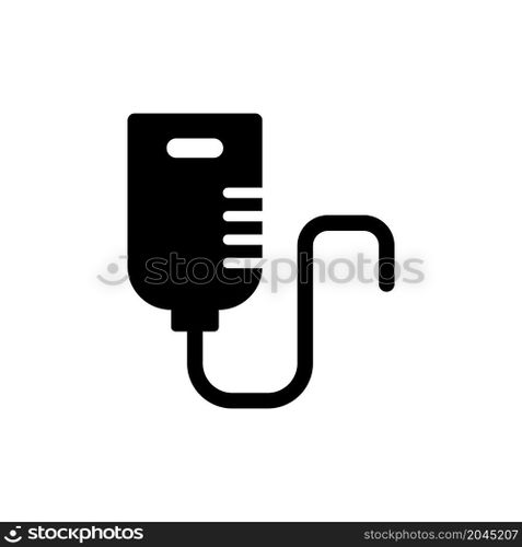 infuse icon vector solid style