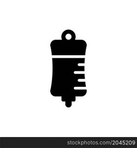 infusion drip icon vector solid style