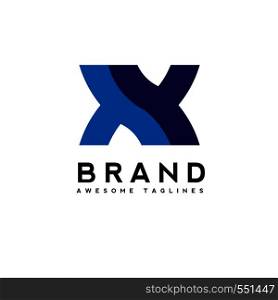 initial alphabet letter xy logo combination in blue colors suitable for business and corporate identity