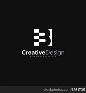 Initial B Letter abstract Logo Template Design Vector, Emblem, Design Concept, Creative Symbol, Icon Creative Design