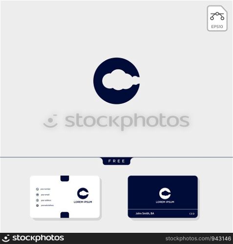 Initial C, CC creative logo template and business card design template include. vector illustration and logo inspiration. Initial C, CC outline creative logo template and business card design template include. vector illustration and logo inspiration
