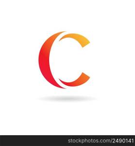 Initial C logo vector template, Abstract Letter C logotype trademarks, company logo, Vector Illustration