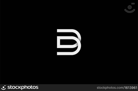 Initial DD DB Logo Design icon Illustration