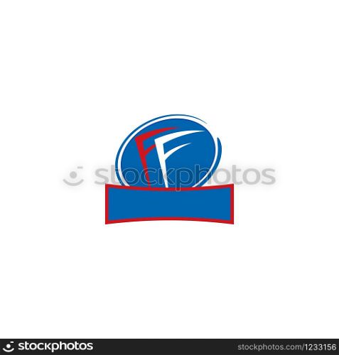 Initial FF Letter Linked Logo. Creative Letter FF Modern Business Logo Vector Template.