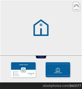 initial i creative logo template, minimalist logo for real estate corporate. vector illustration, business card design template include. initial creative logo template, minimalist logo for real estate corporate. vector illustration, business card design template include