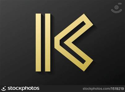 initial K