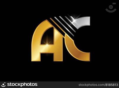 Initial Letter A C Logo Design Vector Template. Graphic Alphabet Symbol For Corporate Business Identity