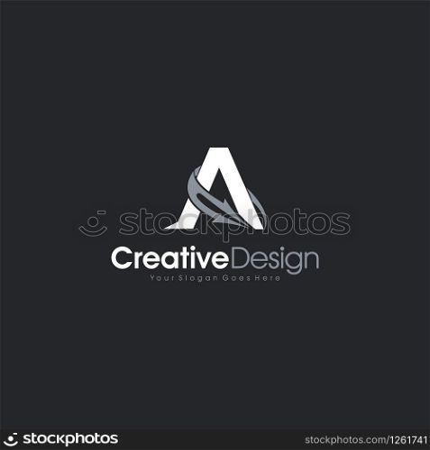 Initial Letter A logo Concept Creative