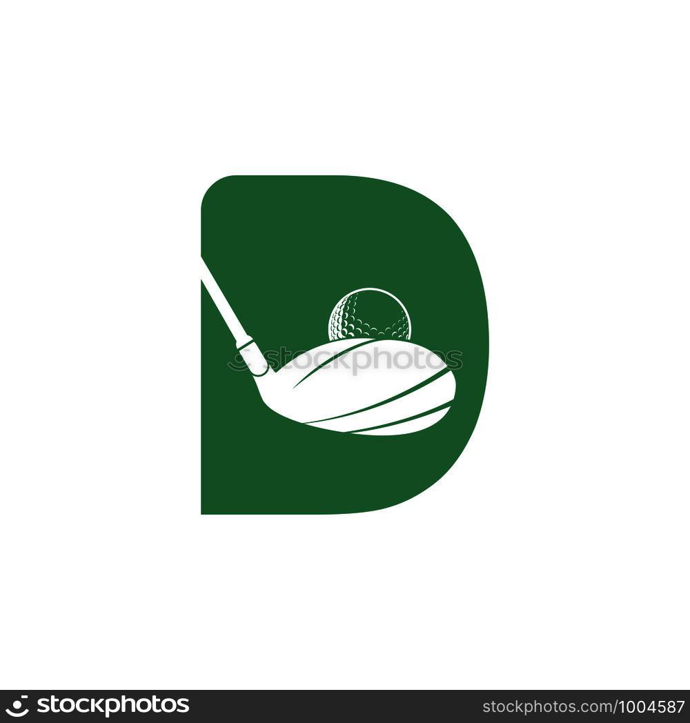 Initial Letter B Golf Vector Logo Design. Golf Club Inspiration Logo ...