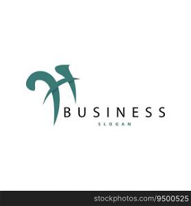 Initial Letter H Minimalist Logo, Simple Luxury Logotype Vector, Corporate Identity Emblem Symbol Design Brand, Company, Business