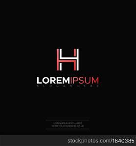 Initial Letter HH Design Logo Best Design Collection