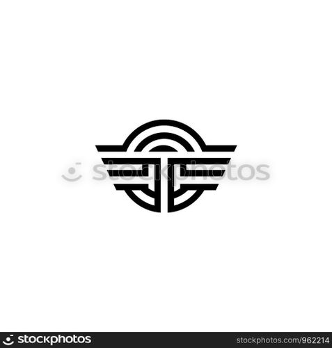 initial logo template