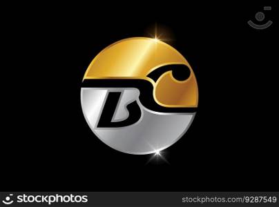 Initial Monogram Letter B C Logo Design Vector. Graphic Alphabet Symbol For Corporate Business