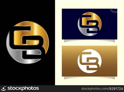 Initial Monogram Letter C B Logo Design. Graphic Alphabet Symbol For Corporate Business Identity
