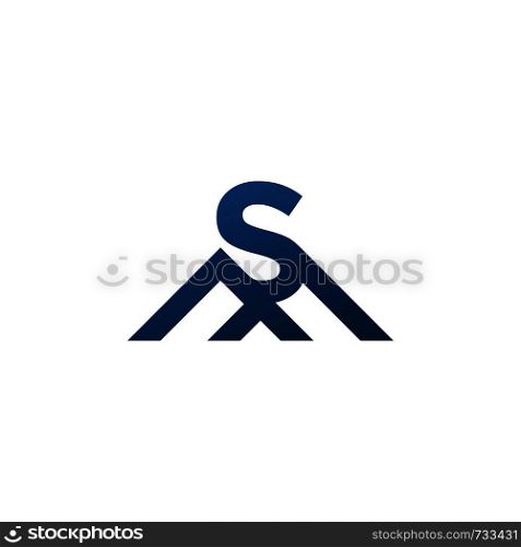 initial MS logo template