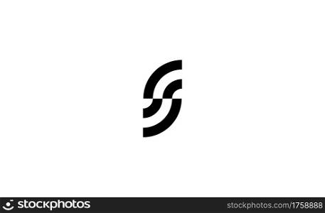 initial S Logo Monogram Design Vector illustration