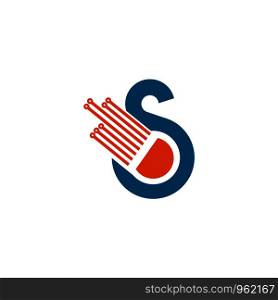 initial S logo template