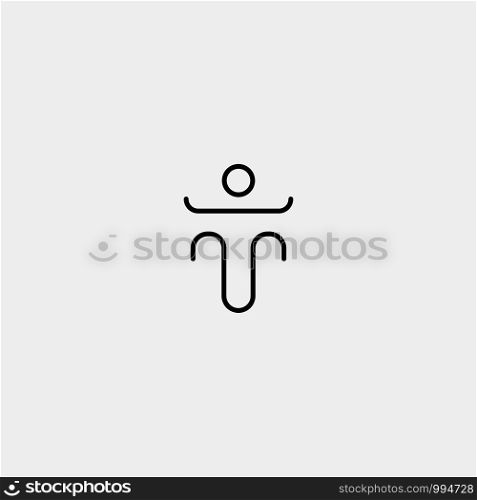 Initial T Human Community Logo Template Design. Initial T Human Community Logo Template Vector