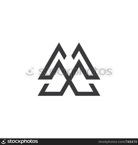 initials logo template