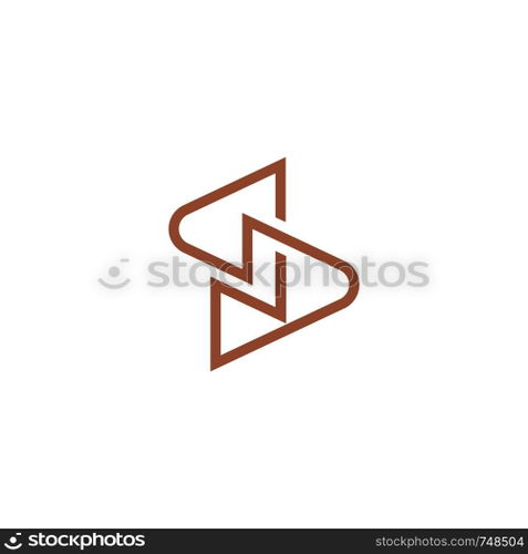 initials logo template