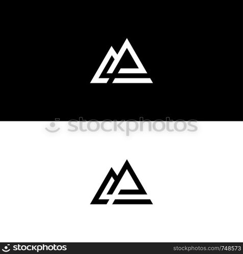 initials logo template
