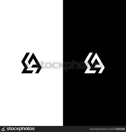 initials logo template