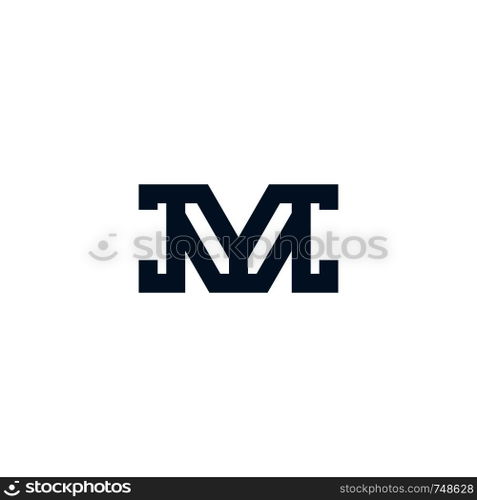 initials logo template