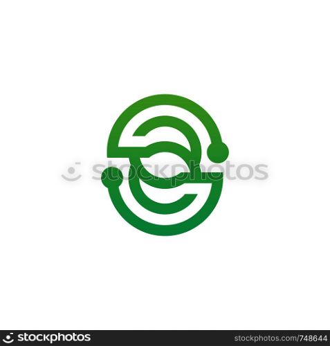 initials logo template