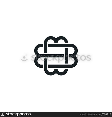 initials logo template