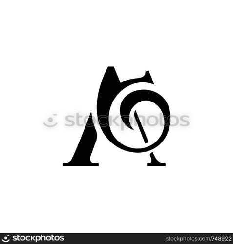initials logo template