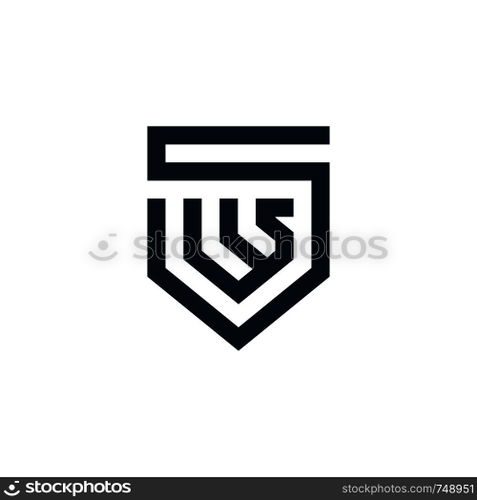 initials logo template