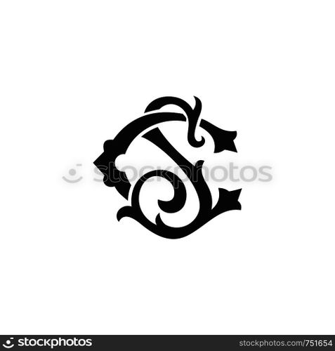 initials logo template