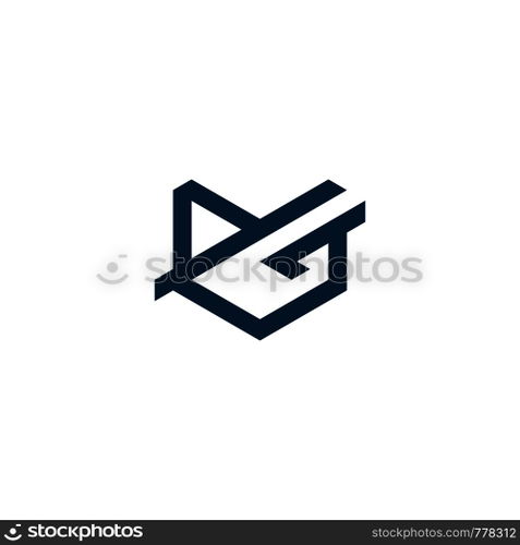 initials logo template