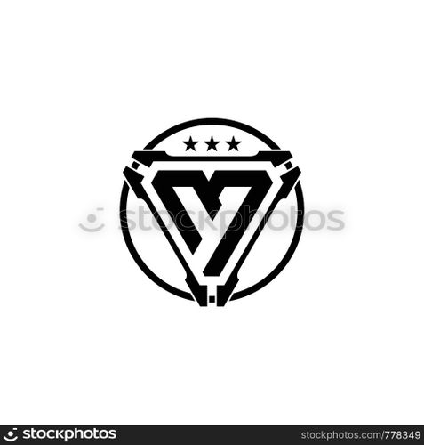 initials logo template