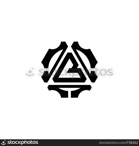 initials logo template