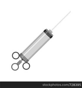 Injector icon. Flat illustration of injector vector icon for web. Injector icon, flat style