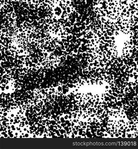 Ink Background. Dust Overlay Distress Grain. Grunge Seamless Blob Pattern