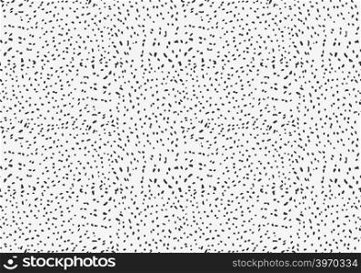 Ink dotted black on white.Hand drawn with ink seamless background.Modern hipster style design.
