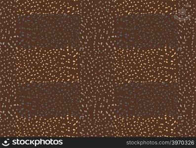Ink dotted brown.Hand drawn with ink seamless background.Modern hipster style design.