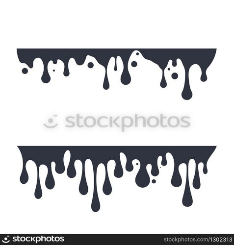 ink drop Vector icon design illustration template