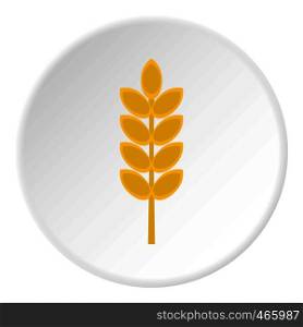 Inlet spike icon in flat circle isolated on white vector illustration for web. Inlet spike icon circle
