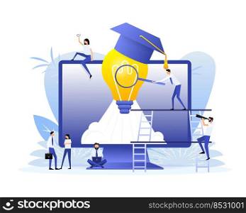 Innovation Business idea, Creative mind, solution to solve problem. Vector illustration. Innovation Business idea, Creative mind, solution to solve problem. Vector illustration.